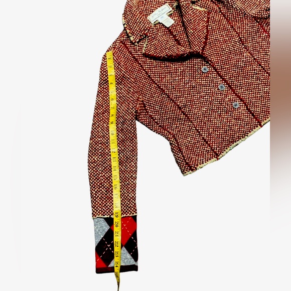 Gilles Dufour Paris, Wool Cashmere blend Cropped Tweed Jacket - Picture 10 of 10